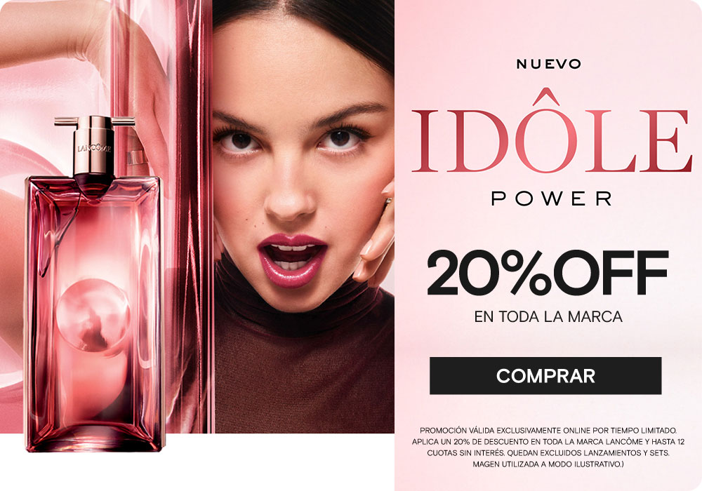 LANCOME  20% OFF EN TODA LA MARCA